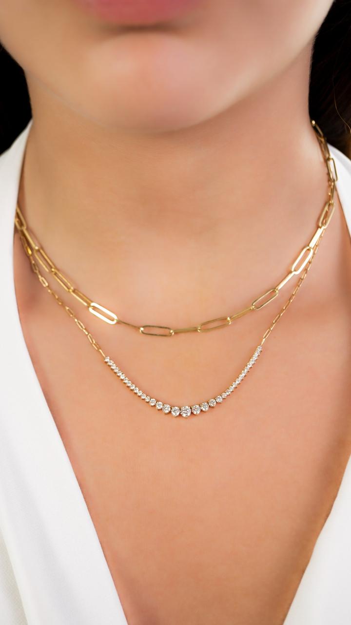 Collar Tennis Media Luna