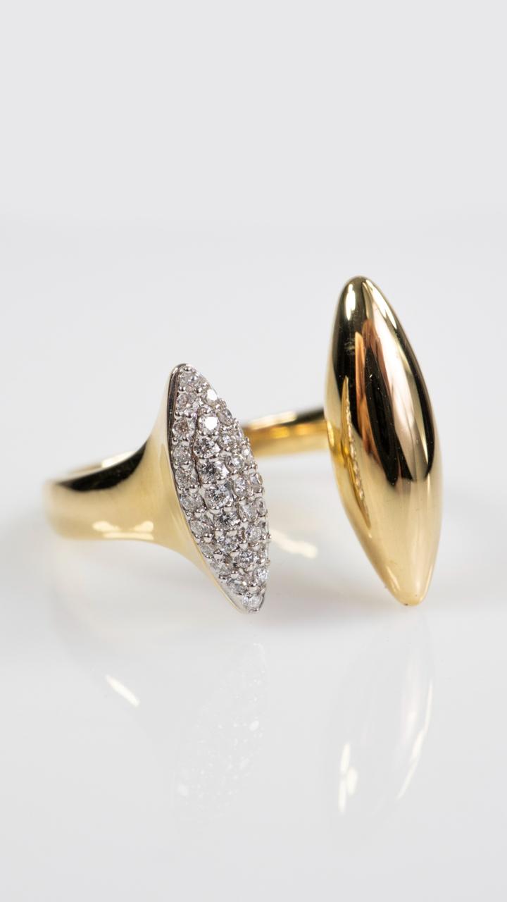 Anillo Galaxia de brillantes