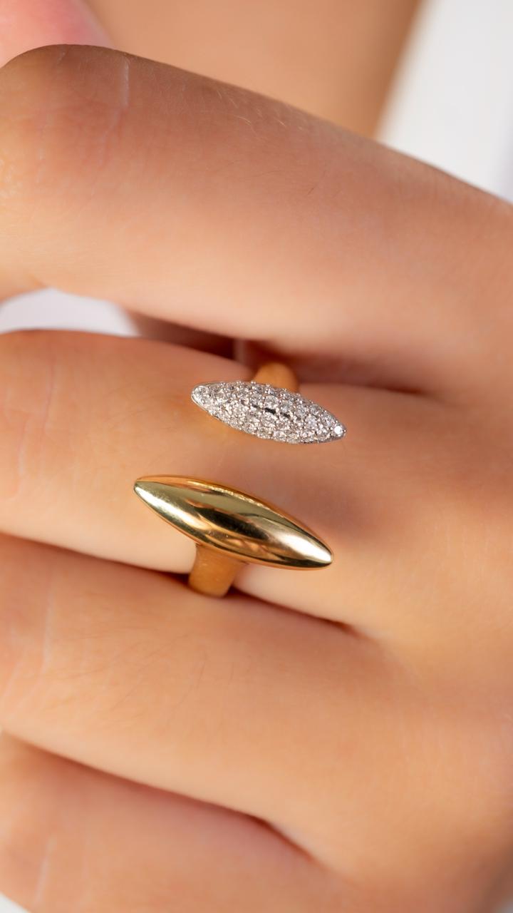 Anillo Galaxia de brillantes