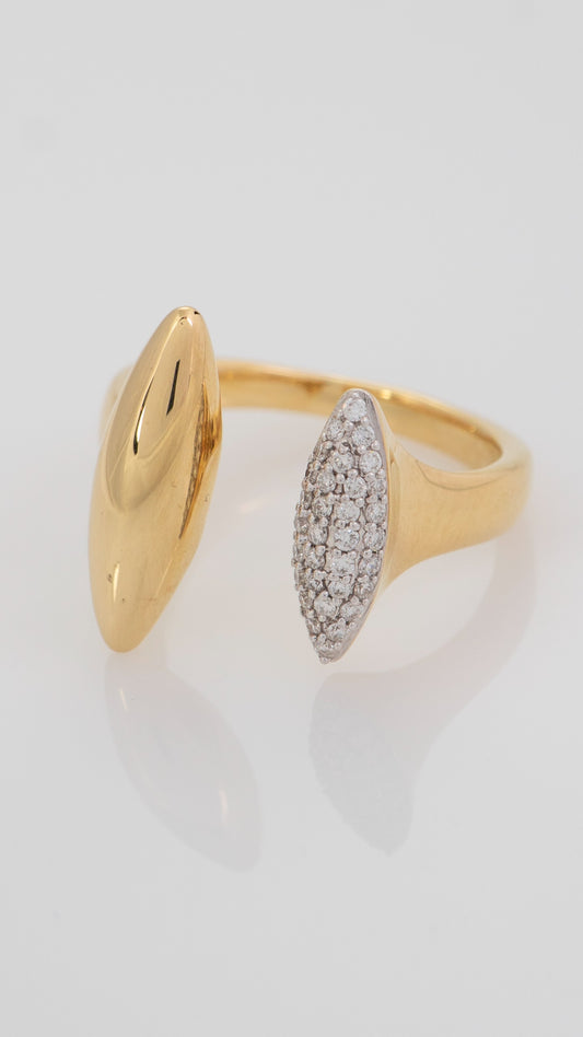 Anillo Galaxia de brillantes