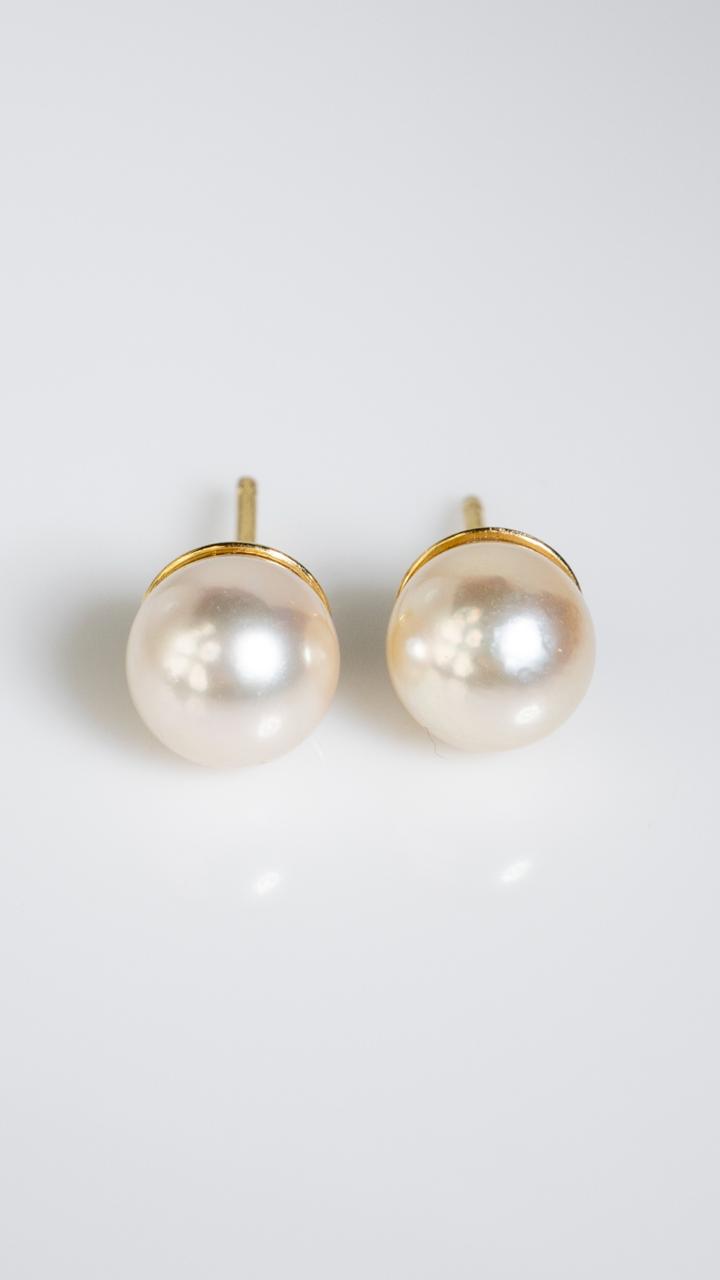 Aretes de Perla Clásicos