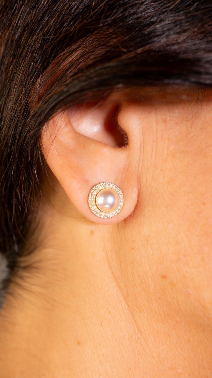 Aretes de Perlas Kate