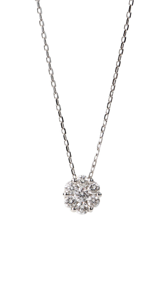 Collar Roseta de diamante