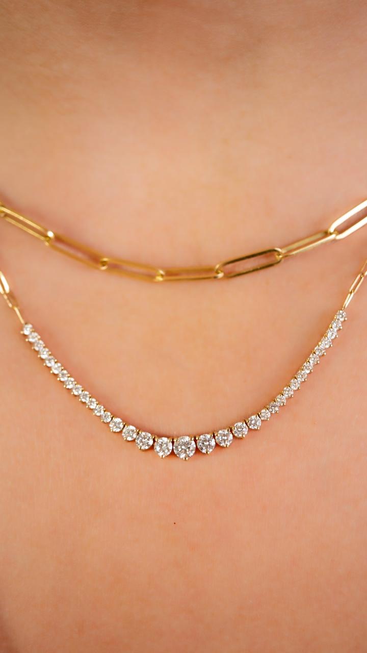 Collar Tennis Media Luna