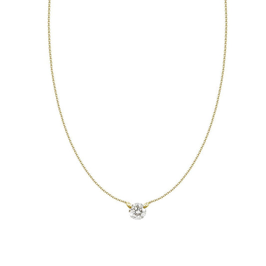 Collar Diamante Flotante 0.20