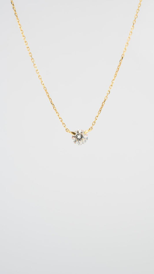 Collar Diamante Flotante 0.20