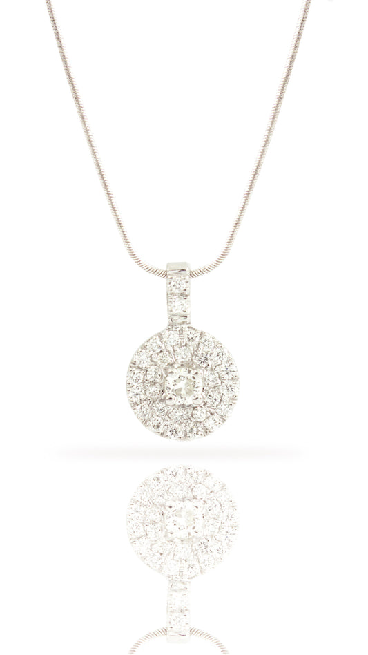 Dije de Brillantes con centro