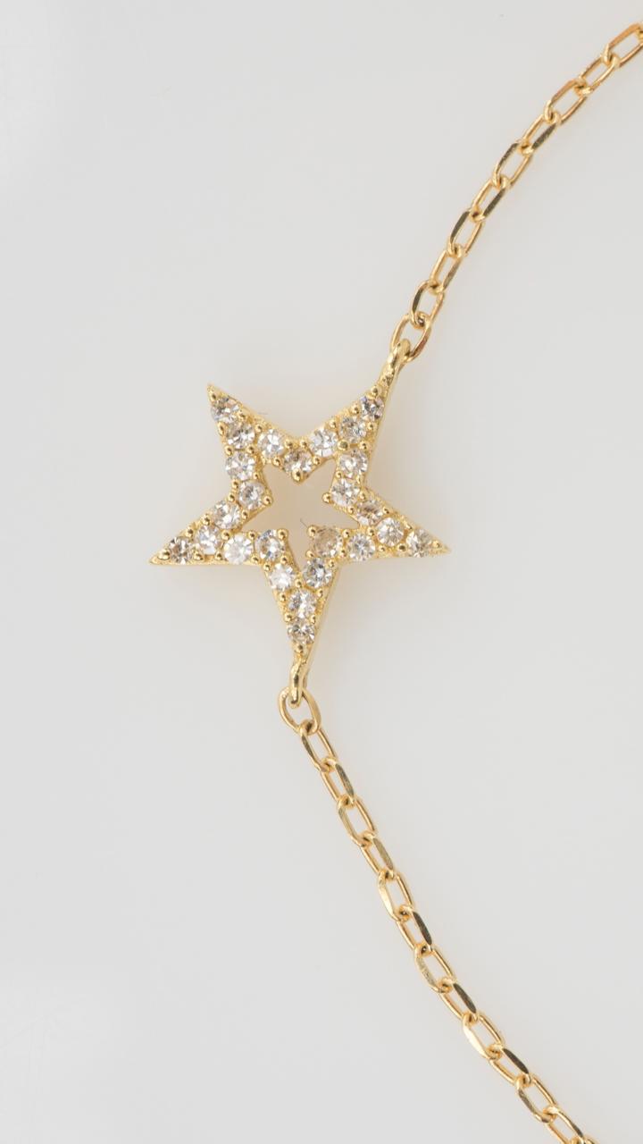 Pulsera Estrella de Diamantes