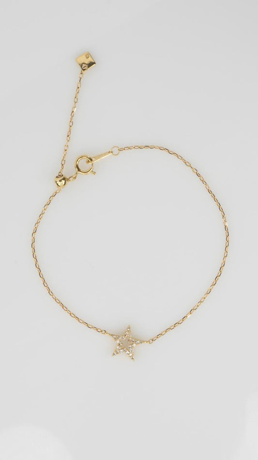 Pulsera Estrella de Diamantes